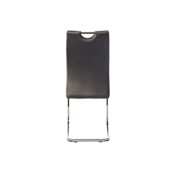 Стілець S-120 сірий велюр