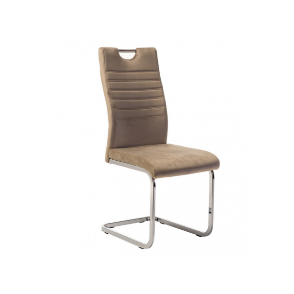 Стілець S-120 капучино велюр