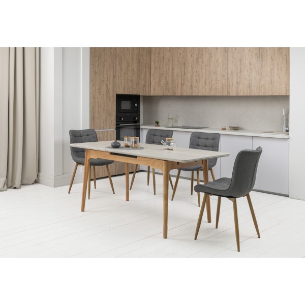 Стілець M-76 попільний + дуб