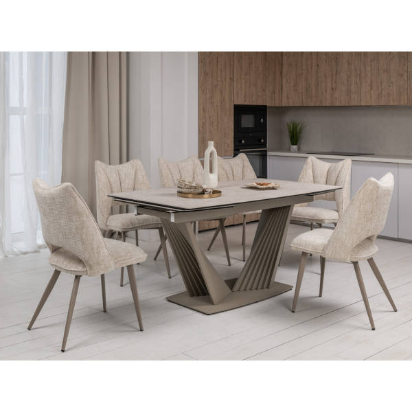 Стілець M-217 тофу + капучино