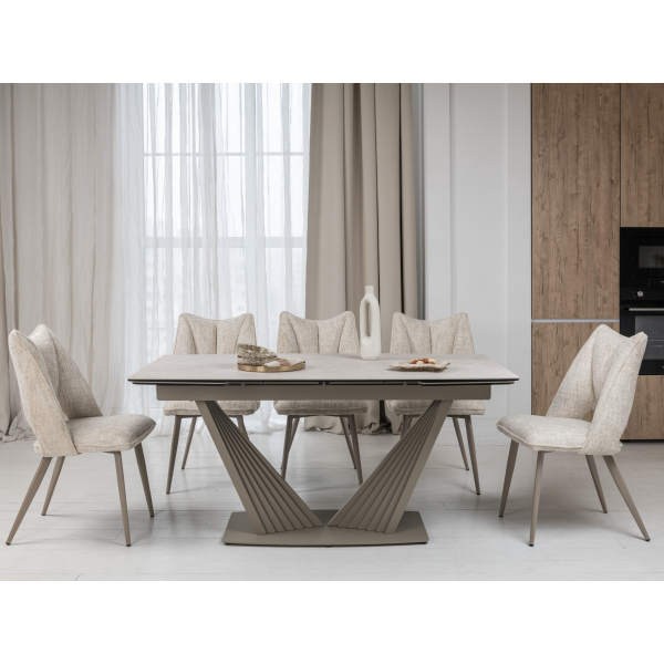 Стілець M-217 тофу + капучино