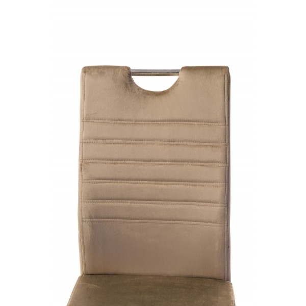 Стілець S-120 капучино велюр