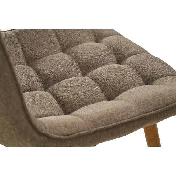 Стілець M-76 тауп + дуб