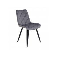 Стілець M-45 сірий велюр + чорний
