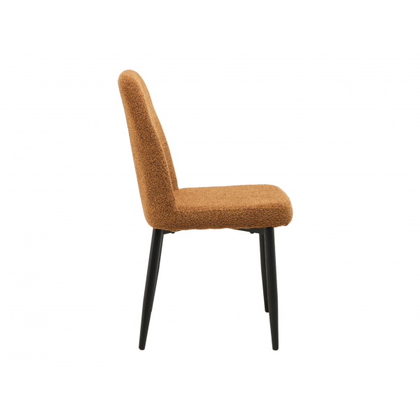 Стілець N-44 гірчичний + чорний