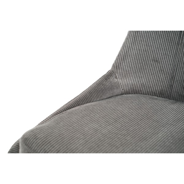 Стілець M-72 сірий + чорний