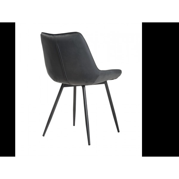 Стілець N-45 сірий велюр