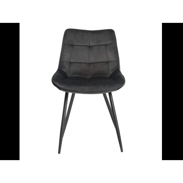 Стілець N-45 сірий велюр