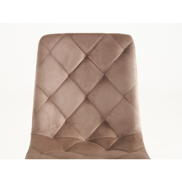 Стілець N-41 капучино велюр + капучино