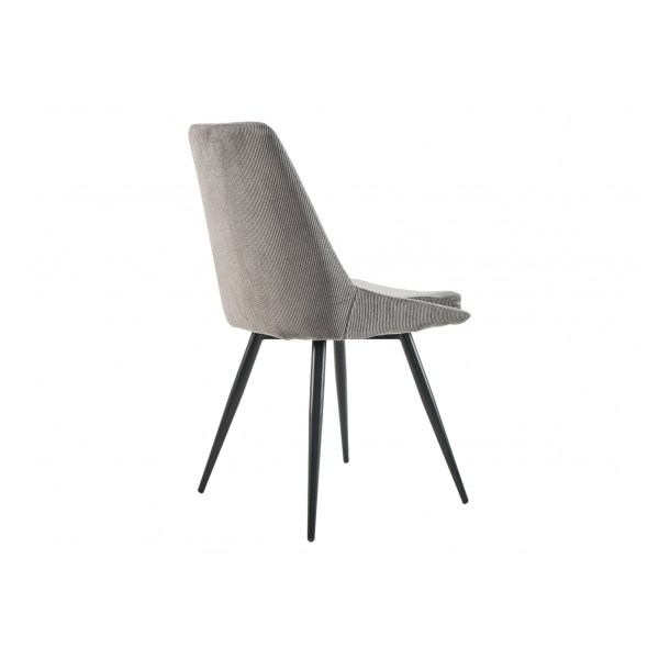 Стілець M-72 сірий + чорний