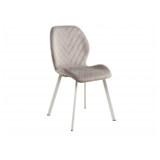 Стілець N-54 латте велюр + білий