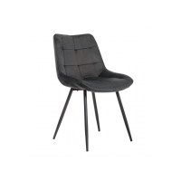 Стул N-45 серый велюр