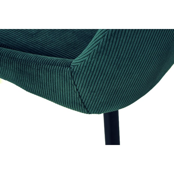 Стілець M-72 смарагдовий + чорний