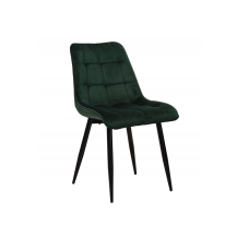 Стілець N-46 смарагдовий велюр + чорний