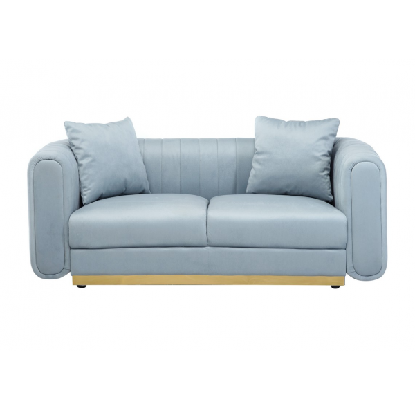 Софа "Орландо" крижаний + золото