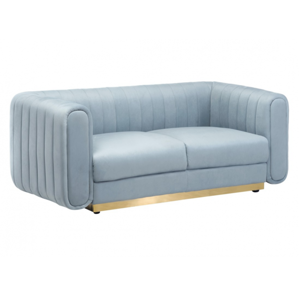 Софа "Орландо" крижаний + золото