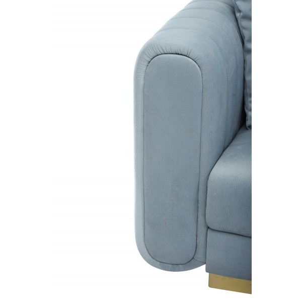 Софа "Орландо" крижаний + золото