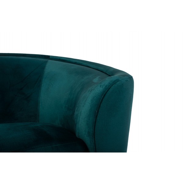 Софа "Сильвія" смарагдовий + золото