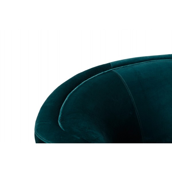 Софа "Сильвія" смарагдовий + золото