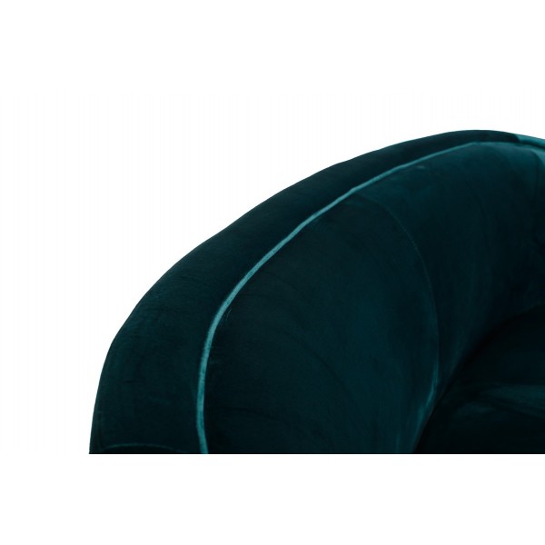 Софа "Сильвія" смарагдовий + золото