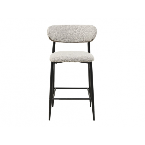 Напівбарний стілець B-160 натуральний + чорний