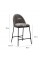 Напівбарний стілець B-150 сірий + чорний