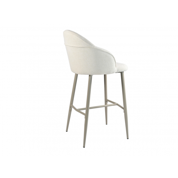 Напівбарний стілець B-236 маршмеллоу + капучино