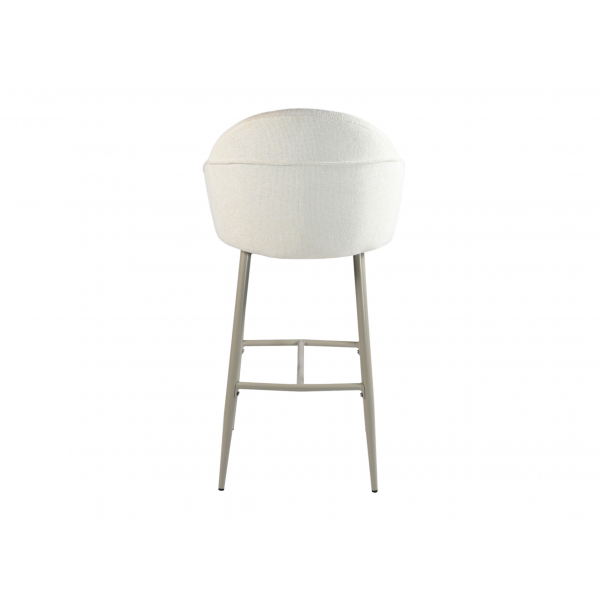 Напівбарний стілець B-236 маршмеллоу + капучино