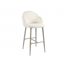 Напівбарний стілець B-236 маршмеллоу + капучино