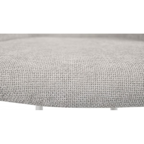 Напівбарний стілець B-236 оксфорд + білий