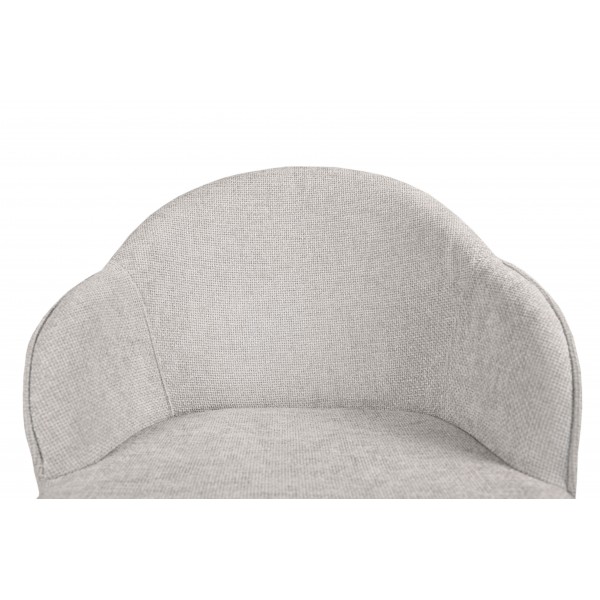 Напівбарний стілець B-236 оксфорд + білий