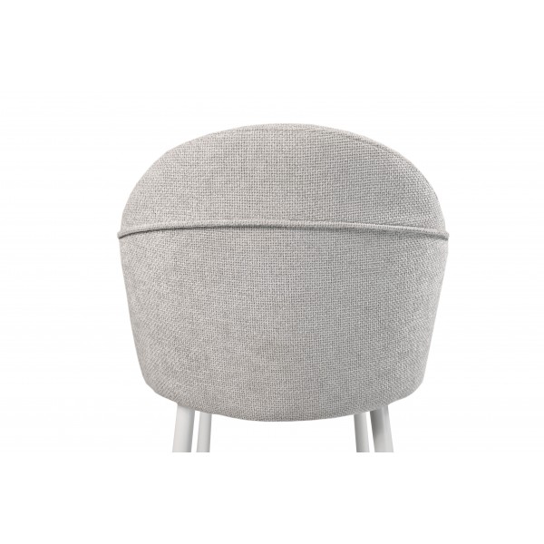 Напівбарний стілець B-236 оксфорд + білий