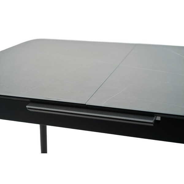 Керамічний стіл TM-87-1 айс грей + чорний