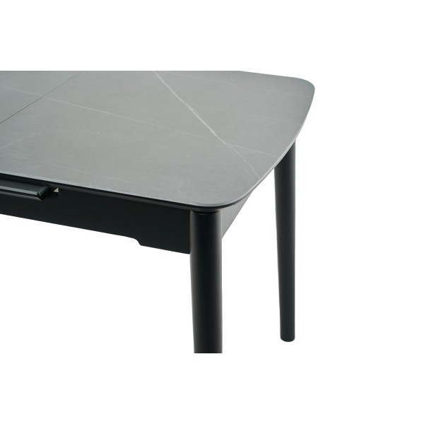 Керамічний стіл TM-87-1 айс грей + чорний