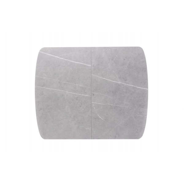 Керамічний стіл TM-87-1 айс грей + чорний