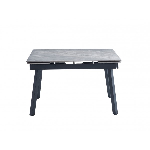 Керамічний стіл TM-88-1 ребекка грей + чорний