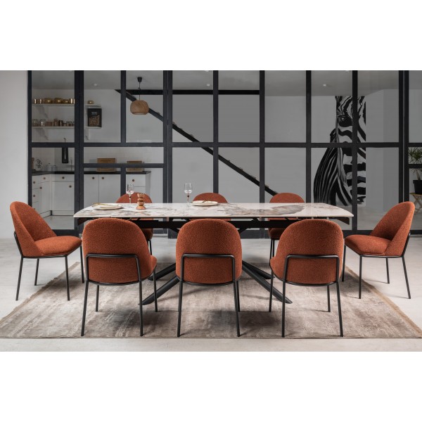 Керамічний стіл Піно TML-1200 патагонія + чорний