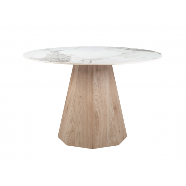 Керамічний стіл Квінто TM-300 голден сенд + дуб