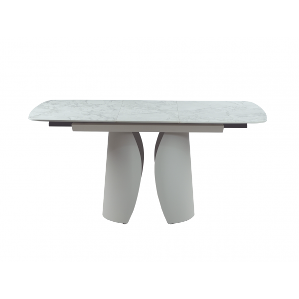 Керамічний стіл Лунаріо TML-1322 клауді грей + айворі