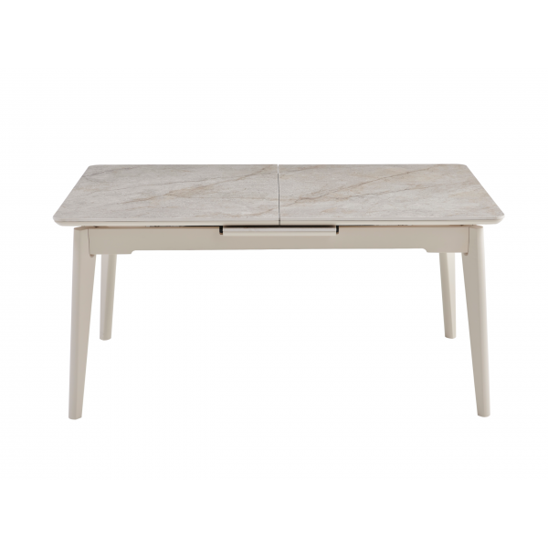 Керамічний стіл TM-125 містік грей + капучино