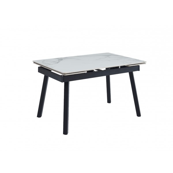 Керамічний стіл TM-88-1 вайт клауд + чорний