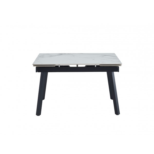 Керамічний стіл TM-88-1 вайт клауд + чорний