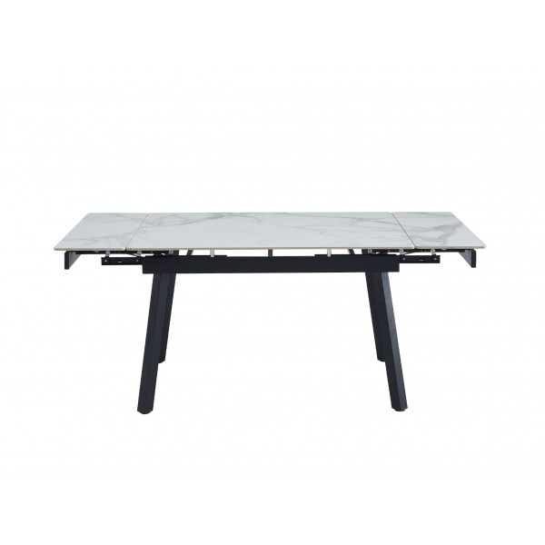 Керамічний стіл TM-88-1 вайт клауд + чорний