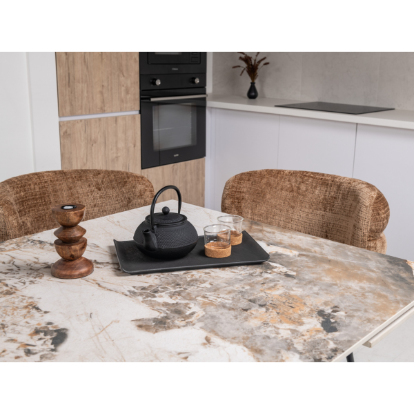 Керамічний стіл Чезаре TML-1100 патагонія + чорний