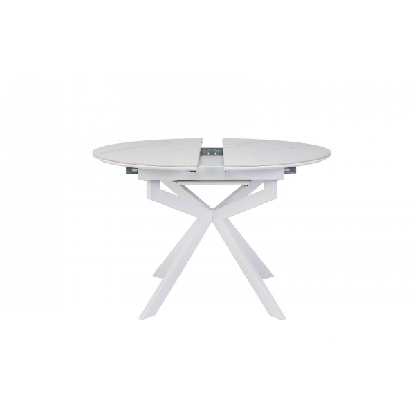 Керамічний стіл Офелія TML-1250 калакатта крістал + білий