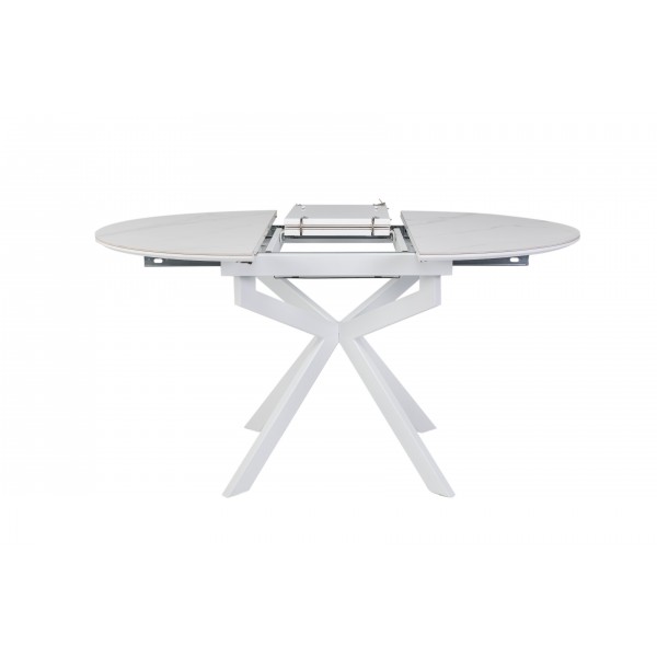 Керамічний стіл Офелія TML-1250 калакатта крістал + білий