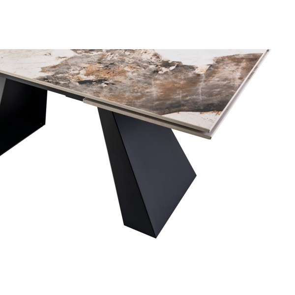 Керамічний стіл Чезаре TML-1100 патагонія + чорний