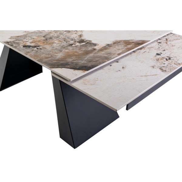 Керамічний стіл Чезаре TML-1100 патагонія + чорний