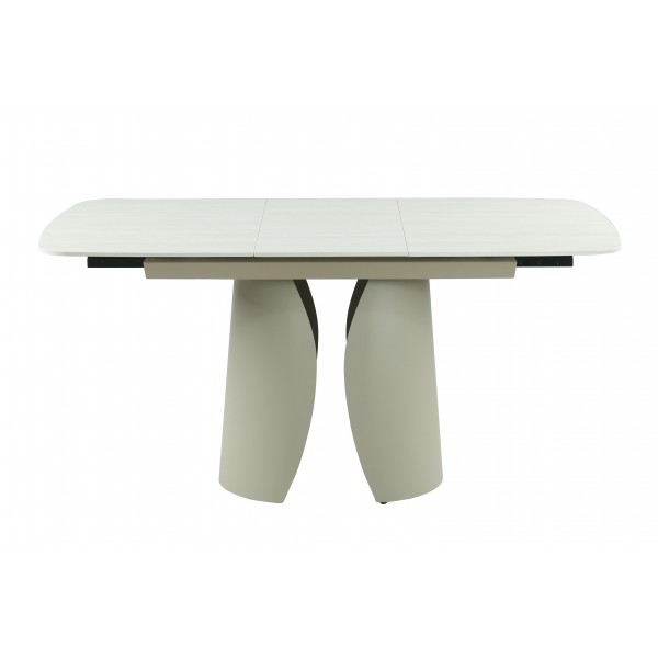 Керамічний стіл Лунаріо TML-1322 крема марфіль + капучино