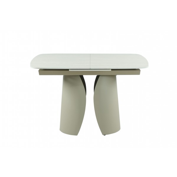 Керамічний стіл Лунаріо TML-1322 крема марфіль + капучино